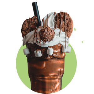 chocolate Ice cream cone