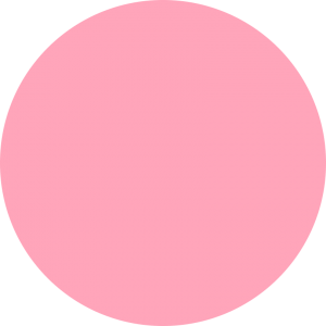 pink filled round frame