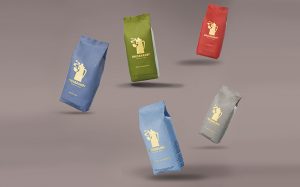 hausbrandt coffee beans packager