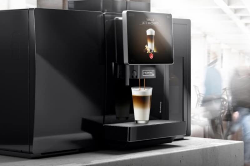 Franke brand fully Automatic Espresso black color machine