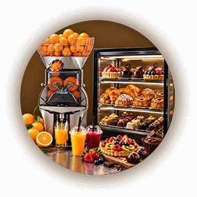 05 Fresh Juice and Innovative Food Concept icon